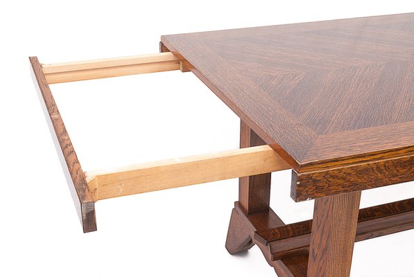 Oak Dining Table, 1890s-JCN-1806794