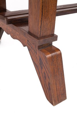 Oak Dining Table, 1890s-JCN-1806794