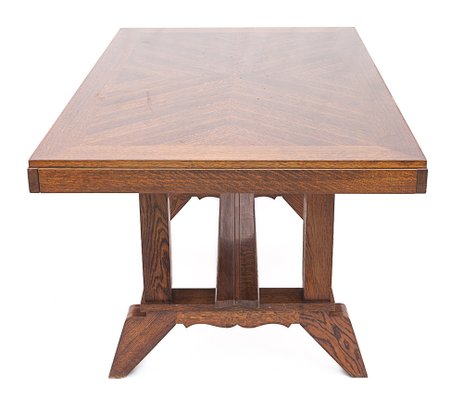 Oak Dining Table, 1890s-JCN-1806794