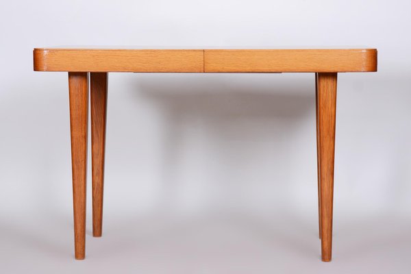 Oak Dining Table attributed to Jindrich Halabala for Up Závody, 1940s-WHY-1436877