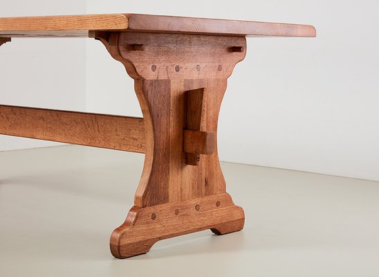 Oak Dining Table by Meubelfabriek Oisterwijk, 1940s-BPT-1766254