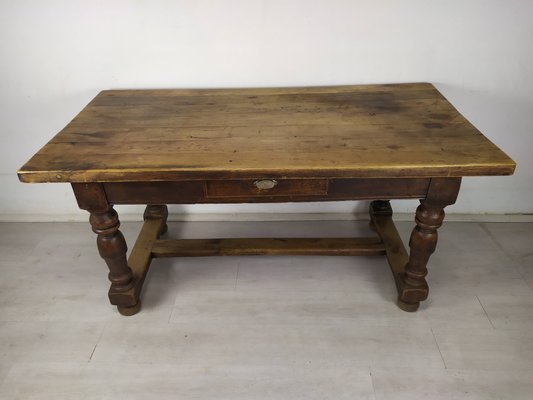 Oak Farm Table, 1950s-EAD-1417567