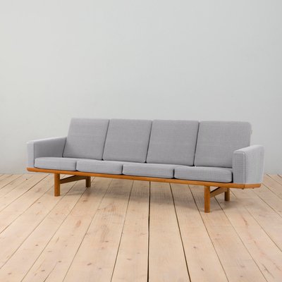 Oak GE236 4-Seater Sofa by Hans Wegner for Getama, Denmark, 1960s-UE-1395678