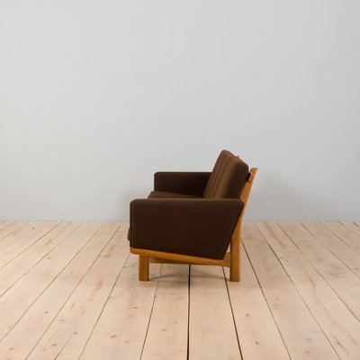 Oak GE236 4-Seater Sofa by Hans Wegner for Getama, Denmark, 1960s-UE-1395678