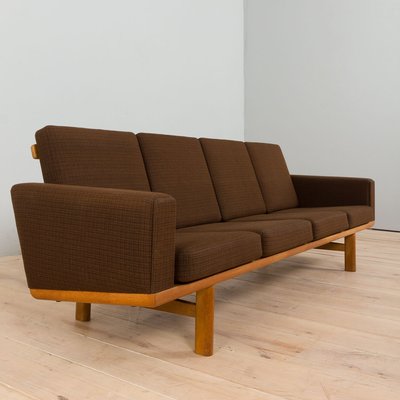 Oak GE236 4-Seater Sofa by Hans Wegner for Getama, Denmark, 1960s-UE-1395678