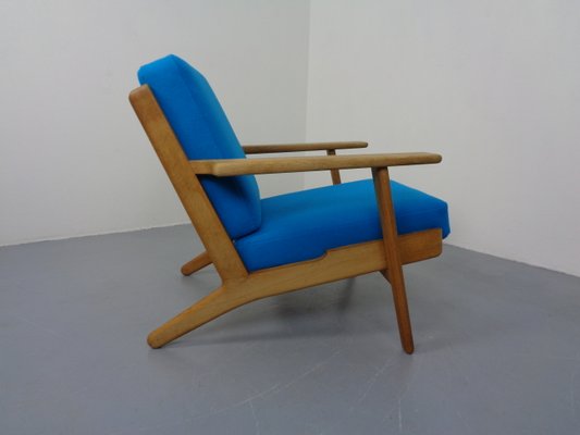 Oak & Kvadrat Hallingdal GE290 Armchair by Hans J. Wegner for Getama, 1960s-RDW-1350659