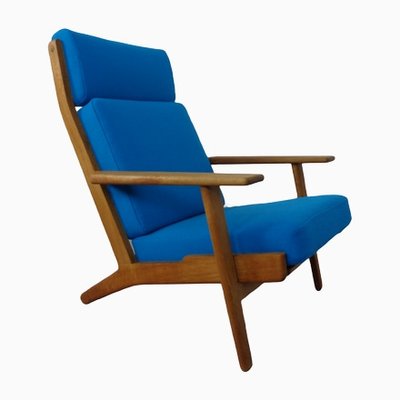 Oak & Kvadrat Hallingdal GE290H Armchair by Hans J. Wegner for Getama, 1960s-RDW-1350657