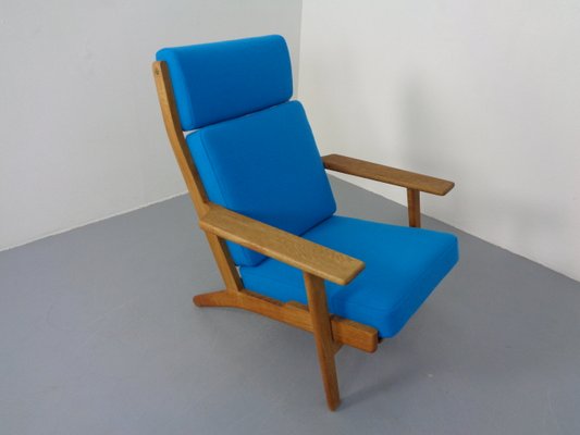 Oak & Kvadrat Hallingdal GE290H Armchair by Hans J. Wegner for Getama, 1960s-RDW-1350657