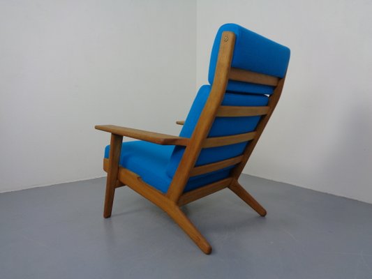 Oak & Kvadrat Hallingdal GE290H Armchair by Hans J. Wegner for Getama, 1960s-RDW-1350657