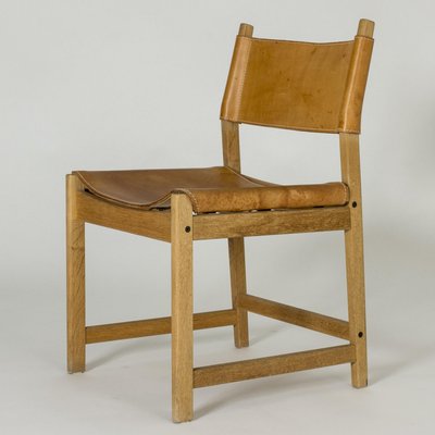 Oak & Leather Chair by Kurt Østervig for Sibast-NL-1185618