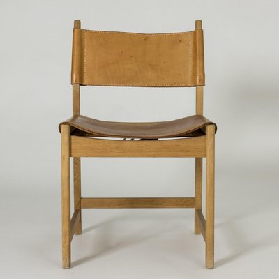 Oak & Leather Chair by Kurt Østervig for Sibast-NL-1185618