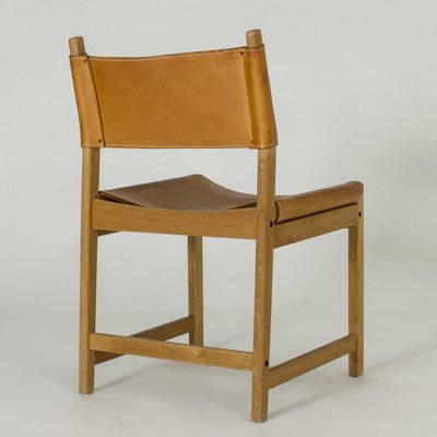 Oak & Leather Chair by Kurt Østervig for Sibast-NL-1185618