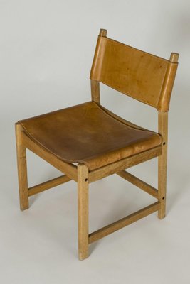 Oak & Leather Chair by Kurt Østervig for Sibast-NL-1185618