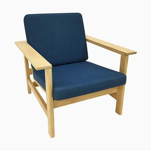 Oak Lounge Chair by Soren Holst for A / S Fredericia, Denmark, 1980s-UCH-1224824