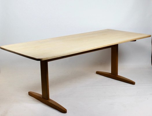 Oak Model 18 Shaker Dining Table by Børge Mogensen, 1960s-UY-621177