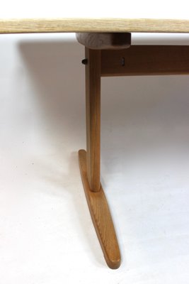 Oak Model 18 Shaker Dining Table by Børge Mogensen, 1960s-UY-621177