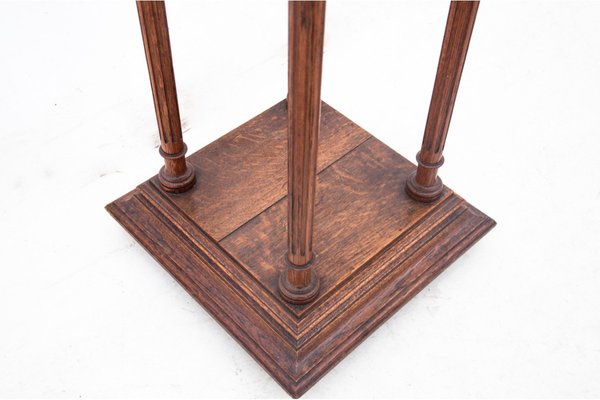 Oak Pedestal, France, 1880s-BXB-1700349