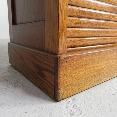 Oak Roller Shutter Box, 1950s-TL-2021232