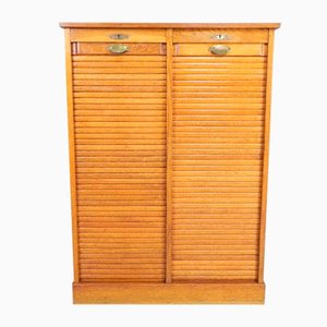 Oak Roller Shutter Box, 1950s-TL-2021232