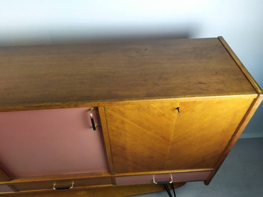 Oak Sideboard in the Style of Charles Ramos, 1950s-EAD-949146