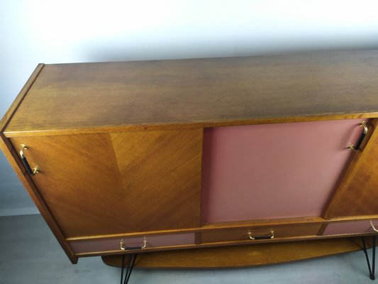 Oak Sideboard in the Style of Charles Ramos, 1950s-EAD-949146