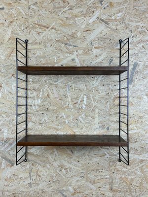 Oak String Shelf Module by Kajsa & Nils Nisse Strinning, 1960s-EJL-1724046