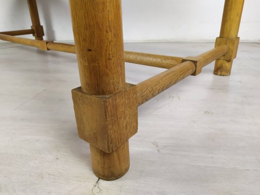 Oak Table by Jacques Adnet-EAD-1231315