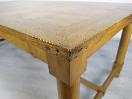 Oak Table by Jacques Adnet-EAD-1231315