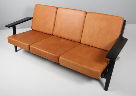 Oak Three-Seat Model 290 Sofa by Hans J. Wegner for Getama-HJB-1325220