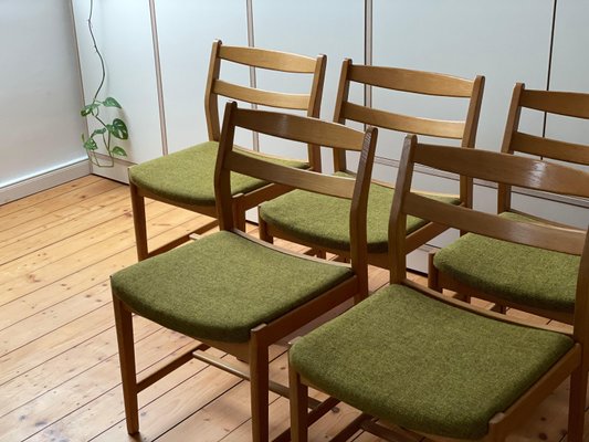 Oak Ulvö Chairs by Bengt Ruda for Ikea, Set of 6-WSA-1168879