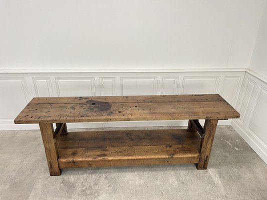 Oak Workbench, 1920s-PB-2040351