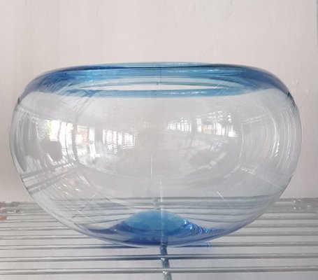 Ocean Blue Bowl by Per Lütken for Holmegaard, 1950s-QDP-709550