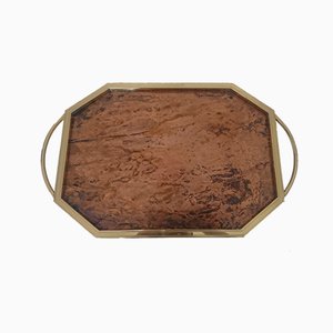 Octagonal Brass Tray-LLP-970469