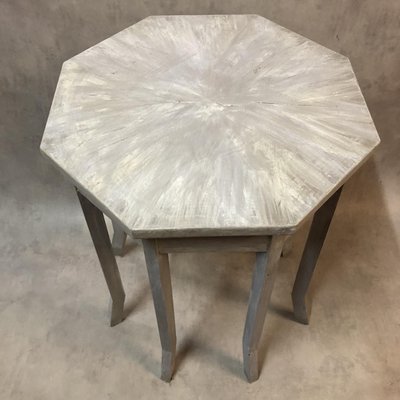 Octagonal Side Table, 1950s-SDV-590750