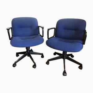 Office Armchairs by Ico Parisi for Mim, Rome, 1960s, Set of 2-SXH-1899843