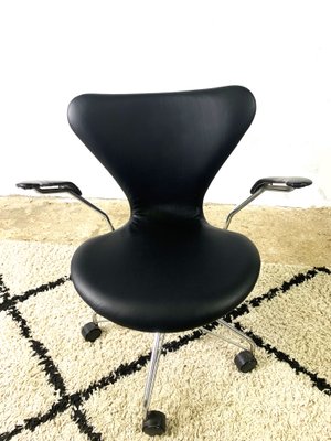 Office Chair by Arne Jacobsen for Fritz Hansen, Denmark, 1960s-EHR-1929636