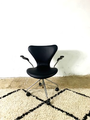 Office Chair by Arne Jacobsen for Fritz Hansen, Denmark, 1960s-EHR-1929636