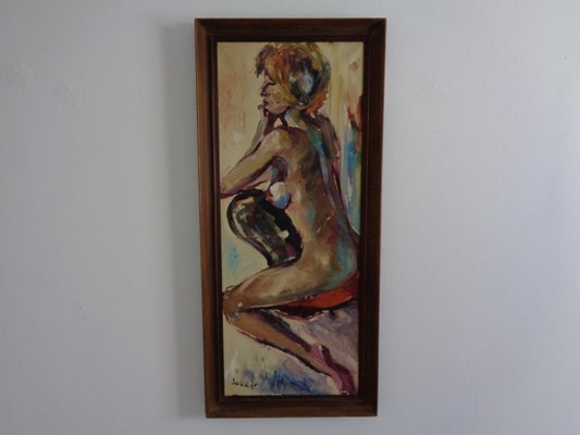 Oil on Canvas, 1970s, Framed-RDW-1078528