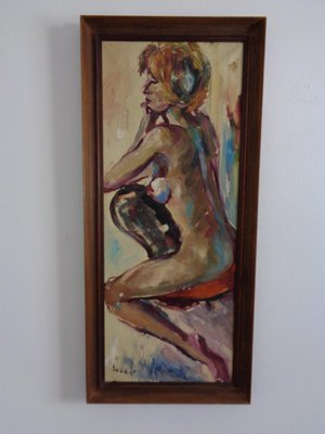 Oil on Canvas, 1970s, Framed-RDW-1078528