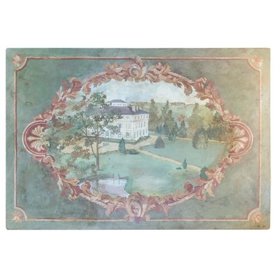 Oil on Canvas of the Chateau de la Marche en Nievre, 1950s-WFS-744805