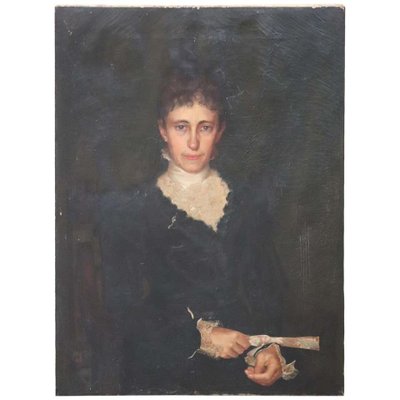 Oil on Canvas, Portrait of Lady-DCO-1031242