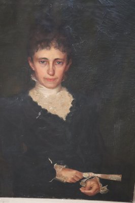 Oil on Canvas, Portrait of Lady-DCO-1031242