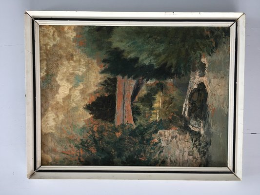 Oil Painting on Wood, Landscape, A. Sega-WQQ-936264