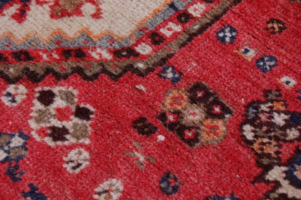 Old Red Wool Rug-XSG-1309273