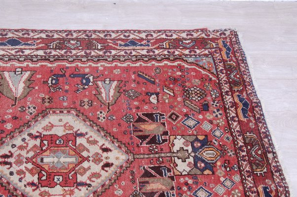 Old Red Wool Rug-XSG-1309273