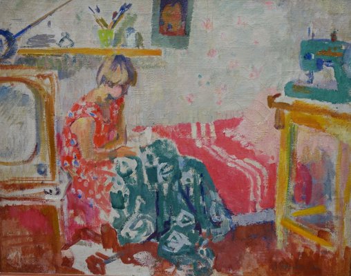 Olga Bogaevskaja, Interior of My Room, 1962-QUE-944094