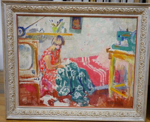 Olga Bogaevskaja, Interior of My Room, 1962-QUE-944094