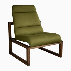 Olive Green Lounge Chair by Martin Stoll, 1970-IEI-1352797