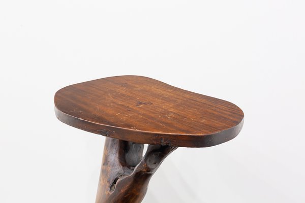 Olive Wood Stand, 1970s-UJE-604038