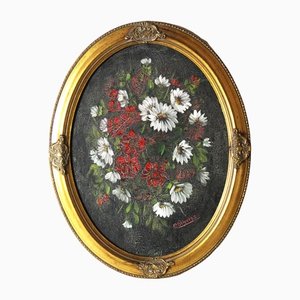 Oliveras, Spring Flowers, Oil on Board, Framed-ZYI-1338090